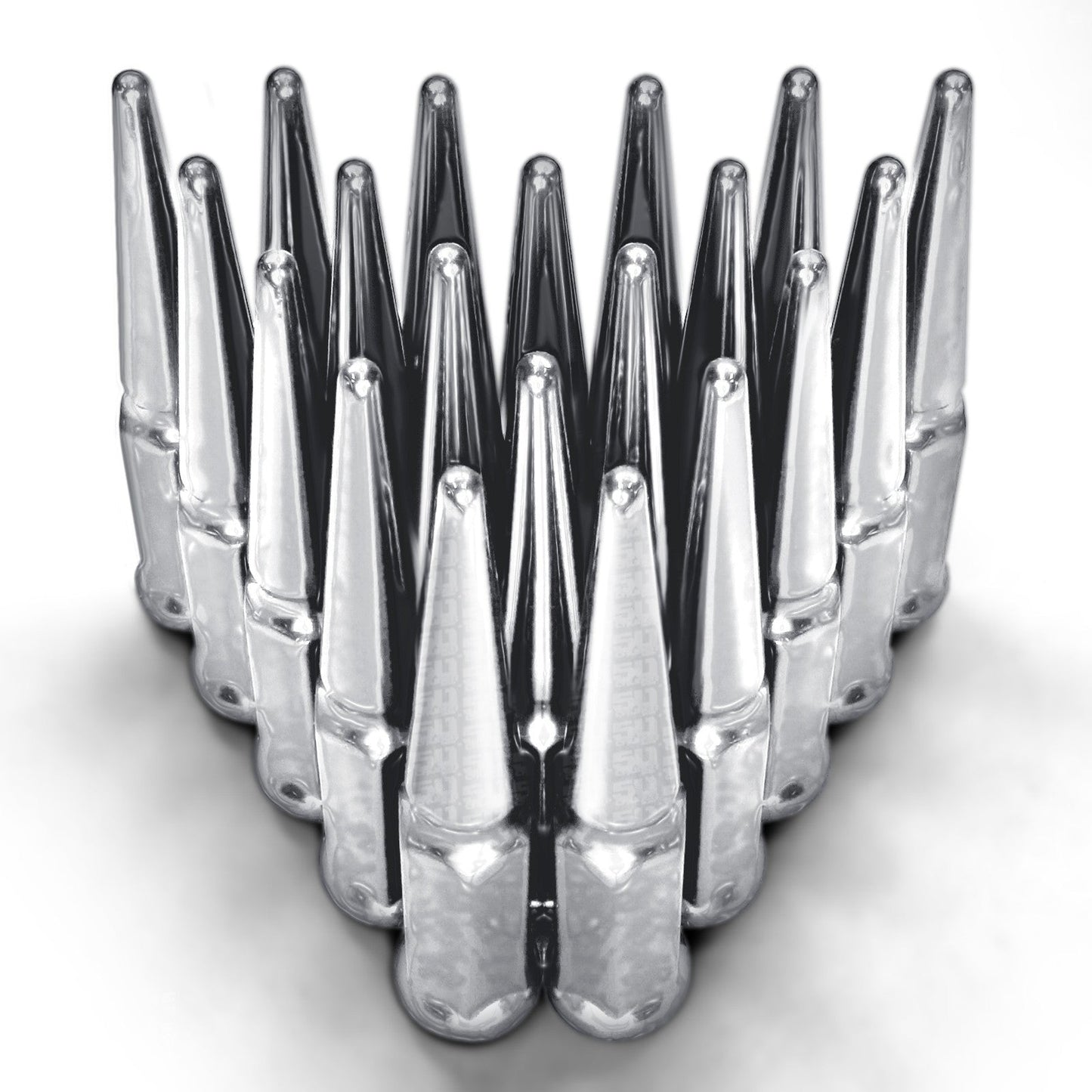 12x1.25mm Extended Spike Lug Nuts - 60 Degree Taper Seat