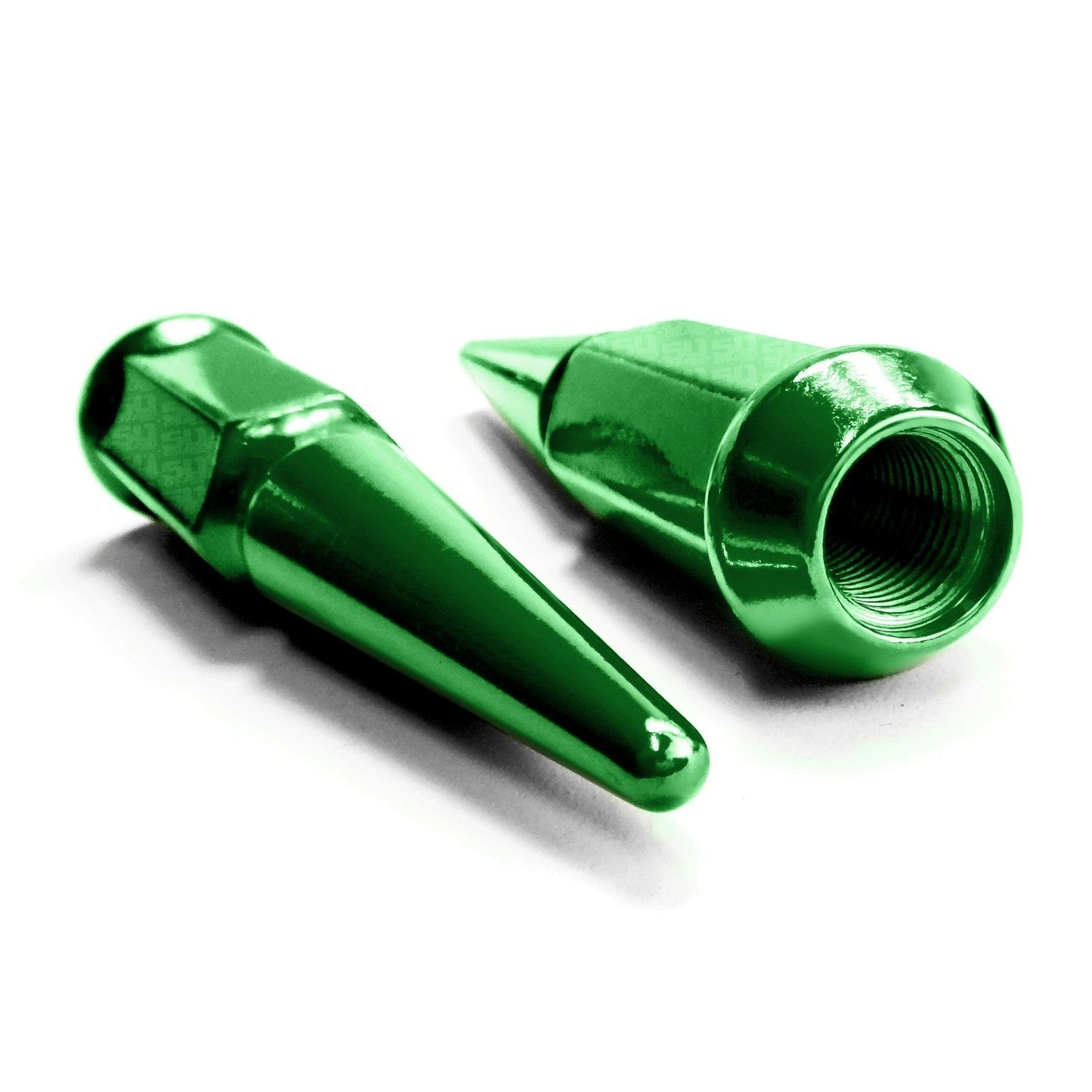 12x1.25mm Extended Spike Lug Nuts - 60 Degree Taper Seat