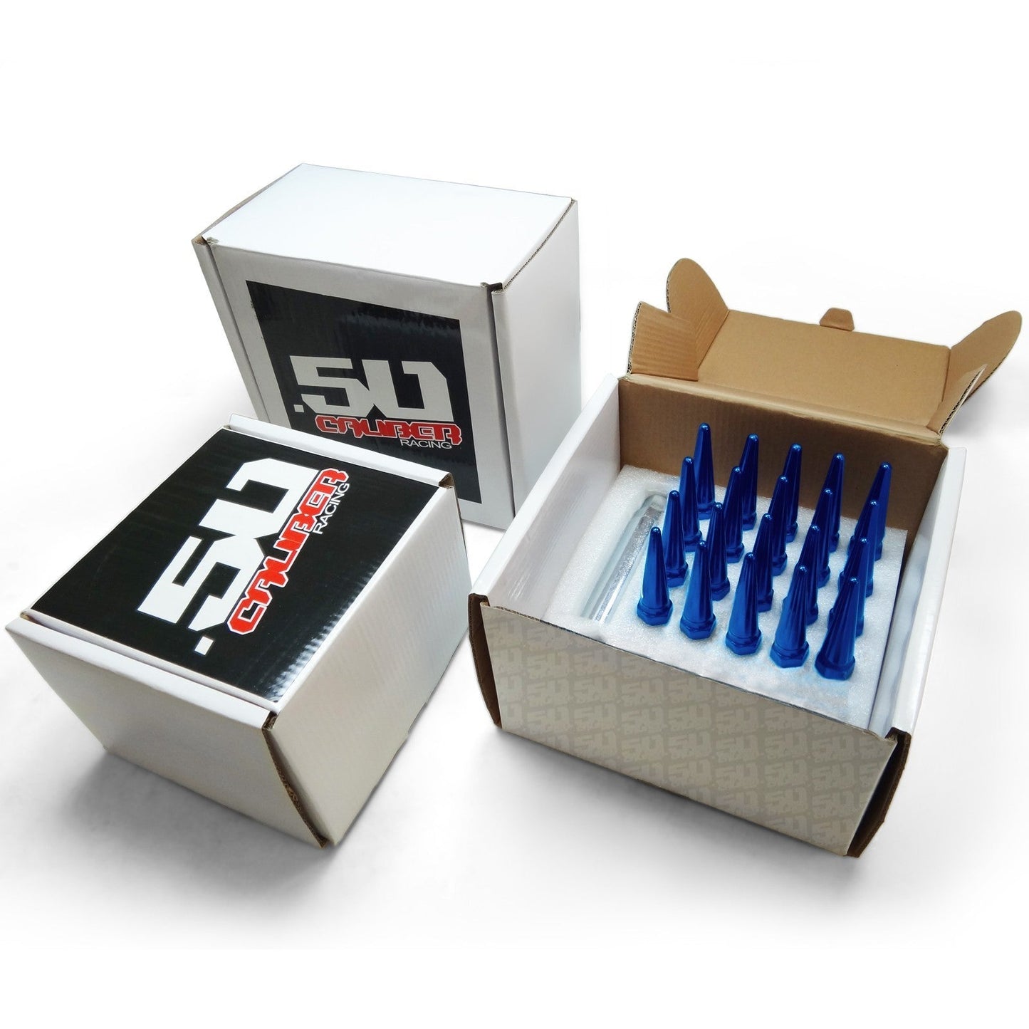 12x1.5mm Extended Spike Lug Nuts - 60 Degree Taper Seat