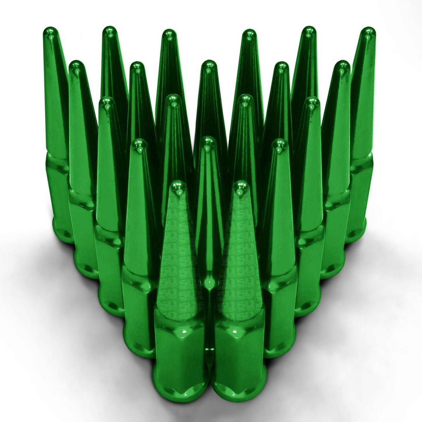 12x1.5mm Extended Spike Lug Nuts - 60 Degree Taper Seat