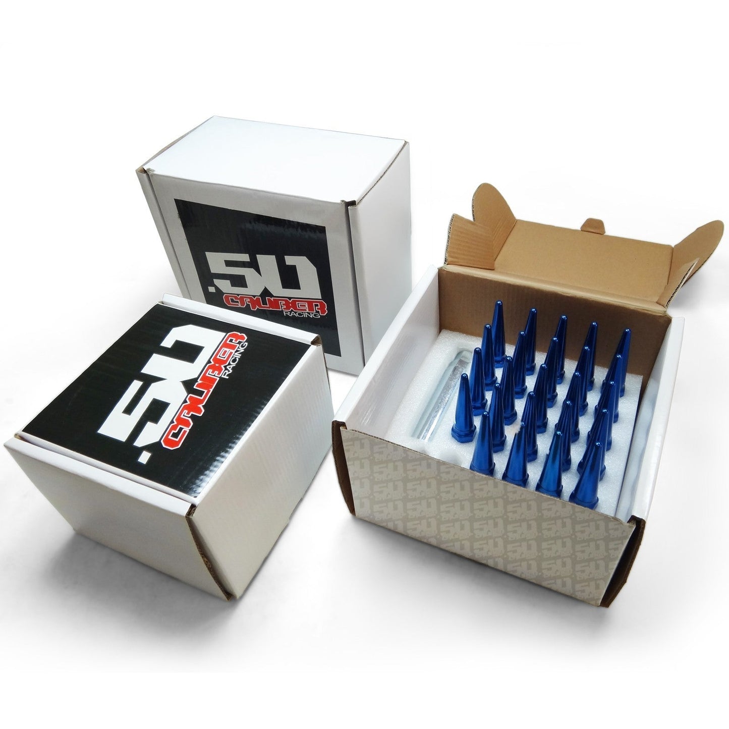12x1.5mm Extended Spike Lug Nuts - 60 Degree Taper Seat