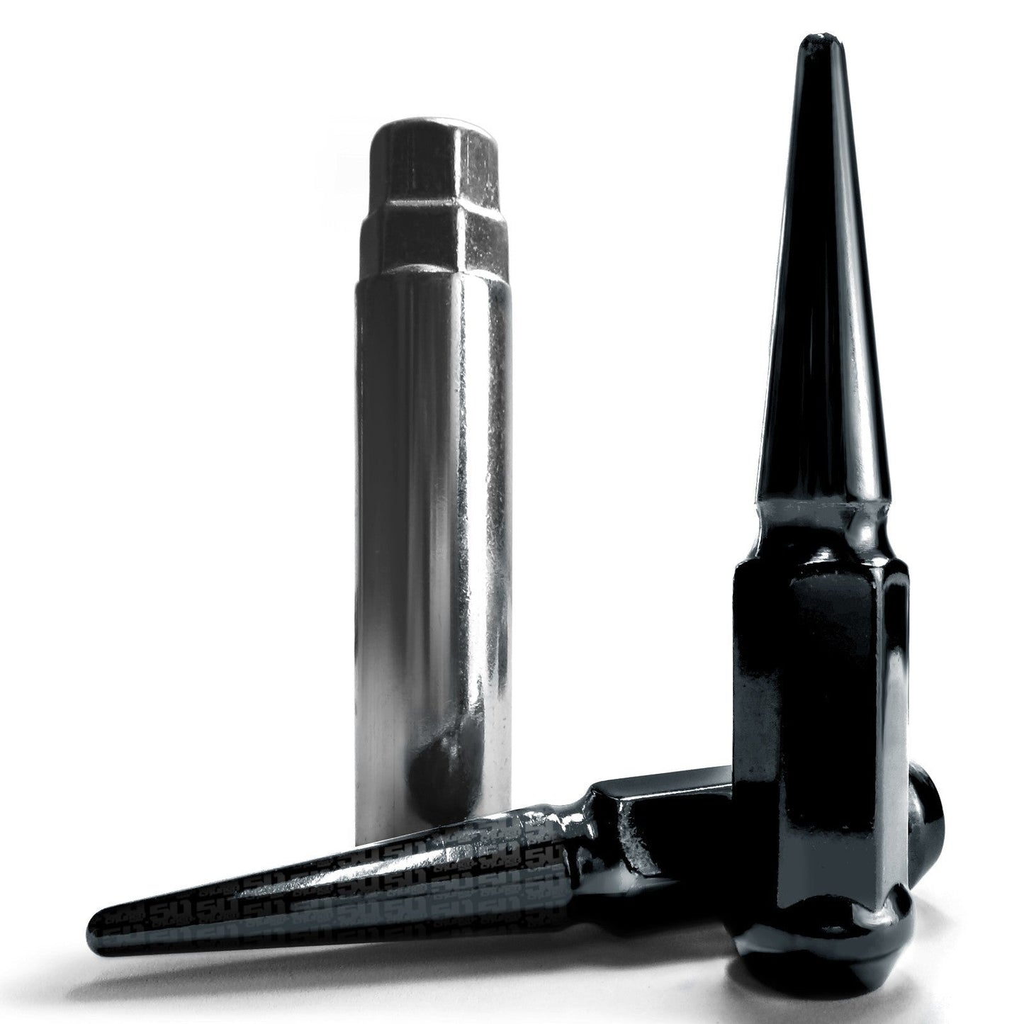 12x1.5mm Extended Spike Lug Nuts - 60 Degree Taper Seat