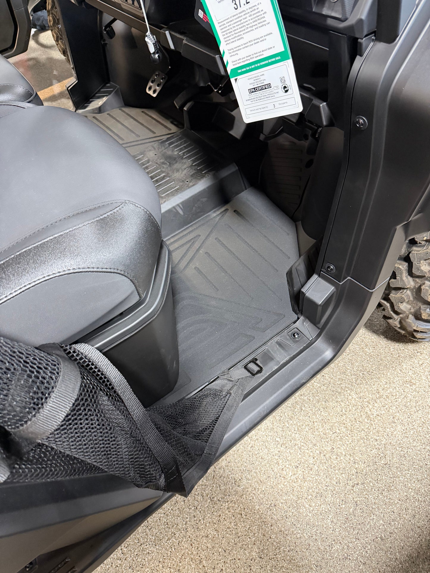 CAN-AM Defender HD11 HD 9mm Rubber Mats (2026 - current)