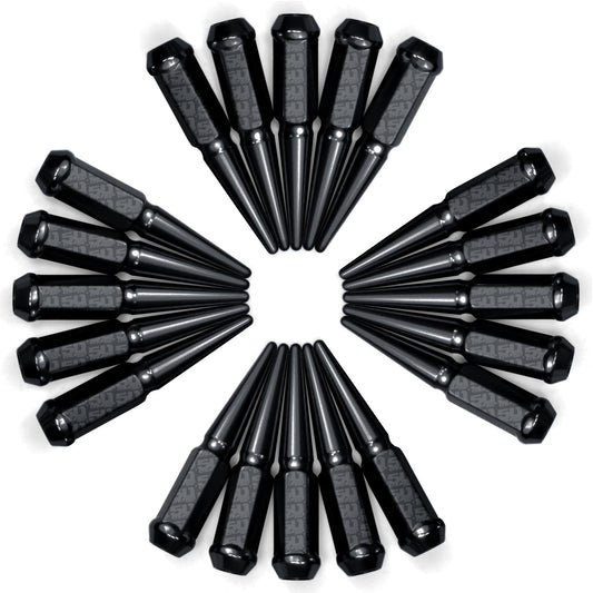 1/2 Inch Extended Spike Lug Nuts - 60 Degree Taper Seat