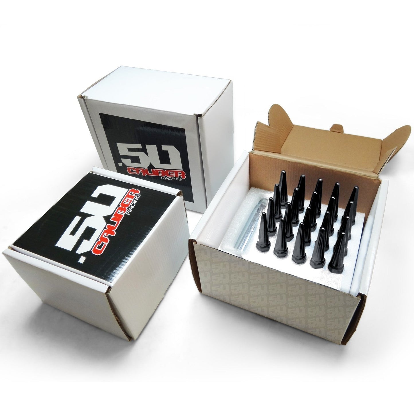 1/2 Inch Extended Spike Lug Nuts - 60 Degree Taper Seat