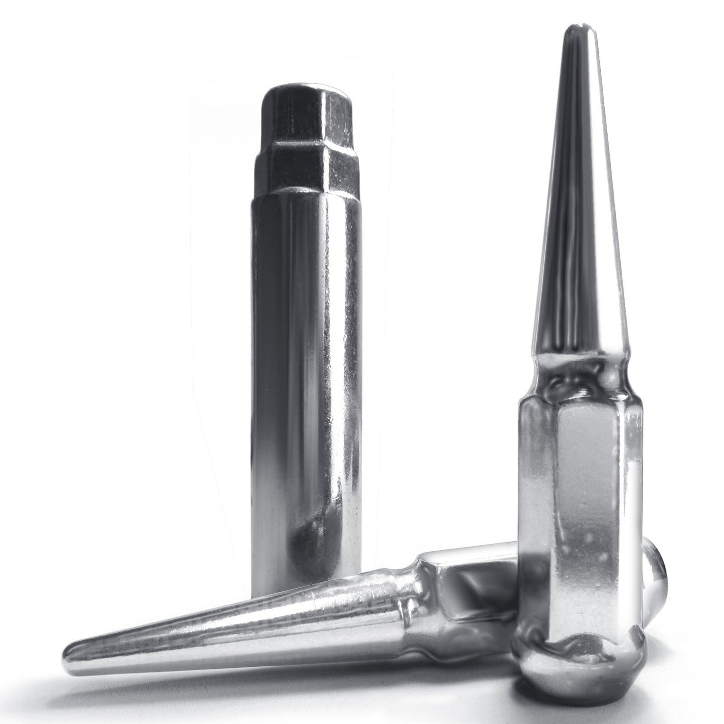1/2 Inch Extended Spike Lug Nuts - 60 Degree Taper Seat