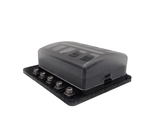 10 Way Screw Fuse Block - LED Indicators