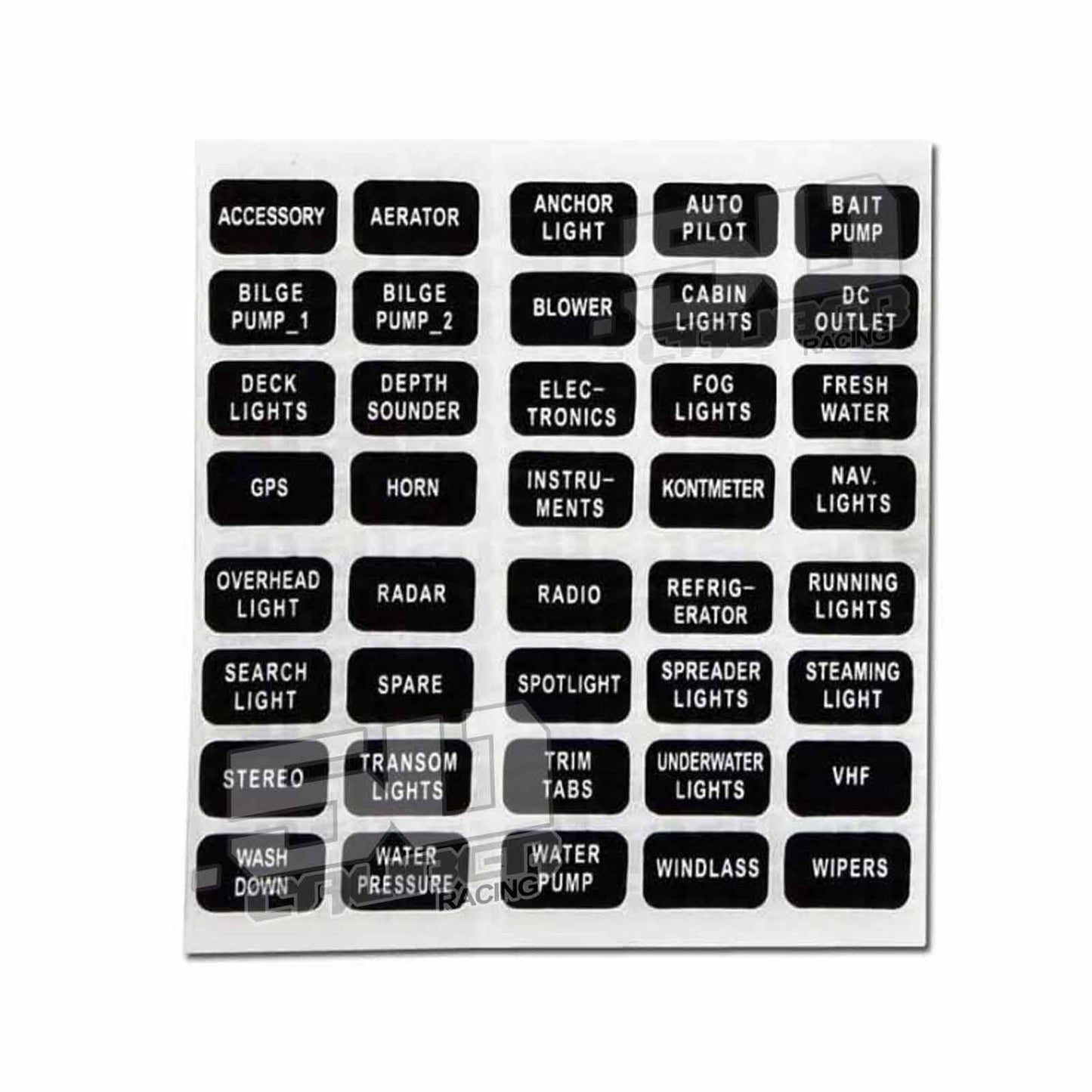 12 Way Standard LED Circuit Screw Fuse Block