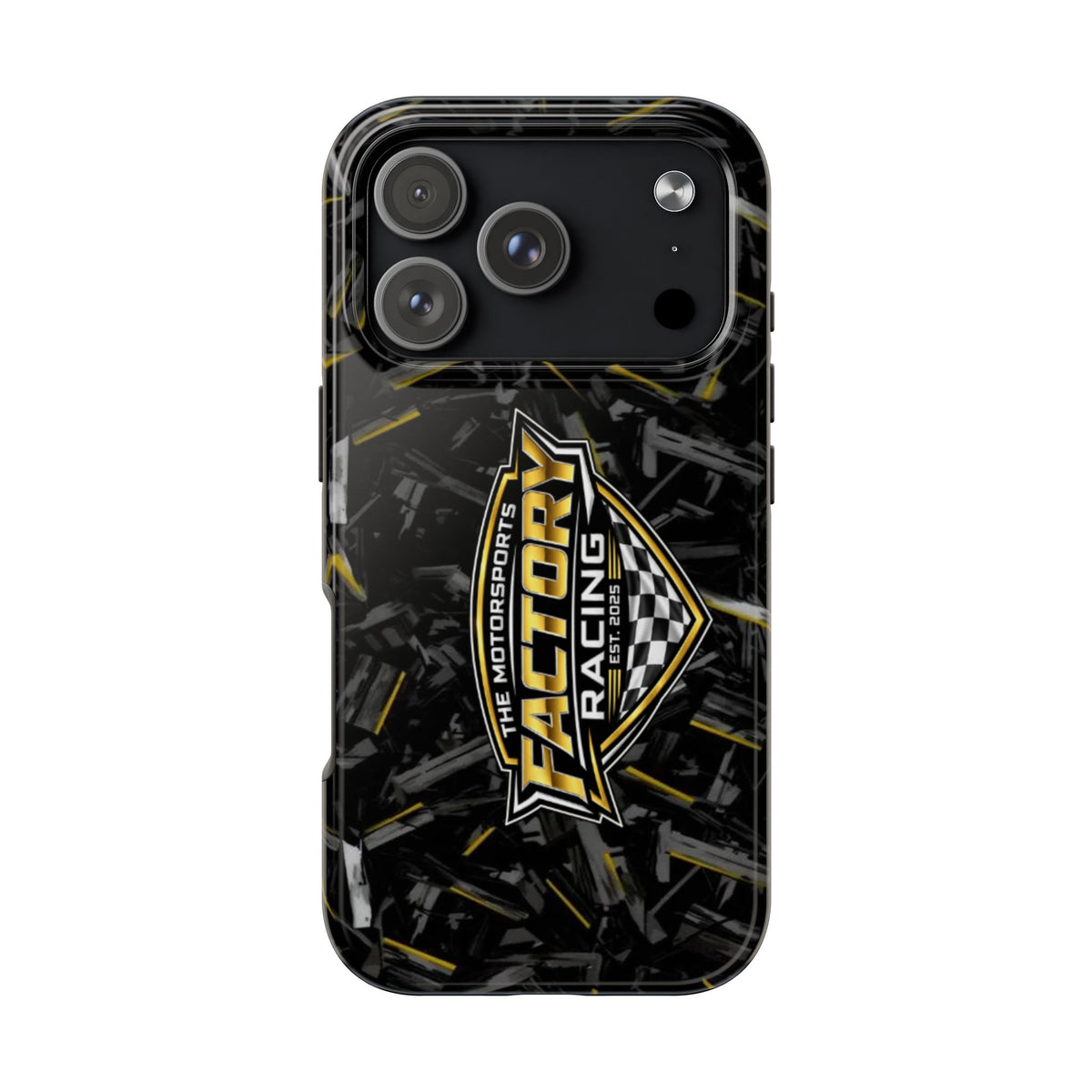 TMF Apparel - Gold Carbon Tough Phone Case