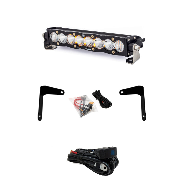 Can-Am X3 S8 10" Shock Mount Light Kit | 2017+