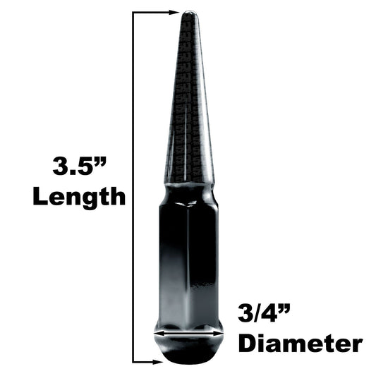 3.5 Inch Spike Lug Nut Singles