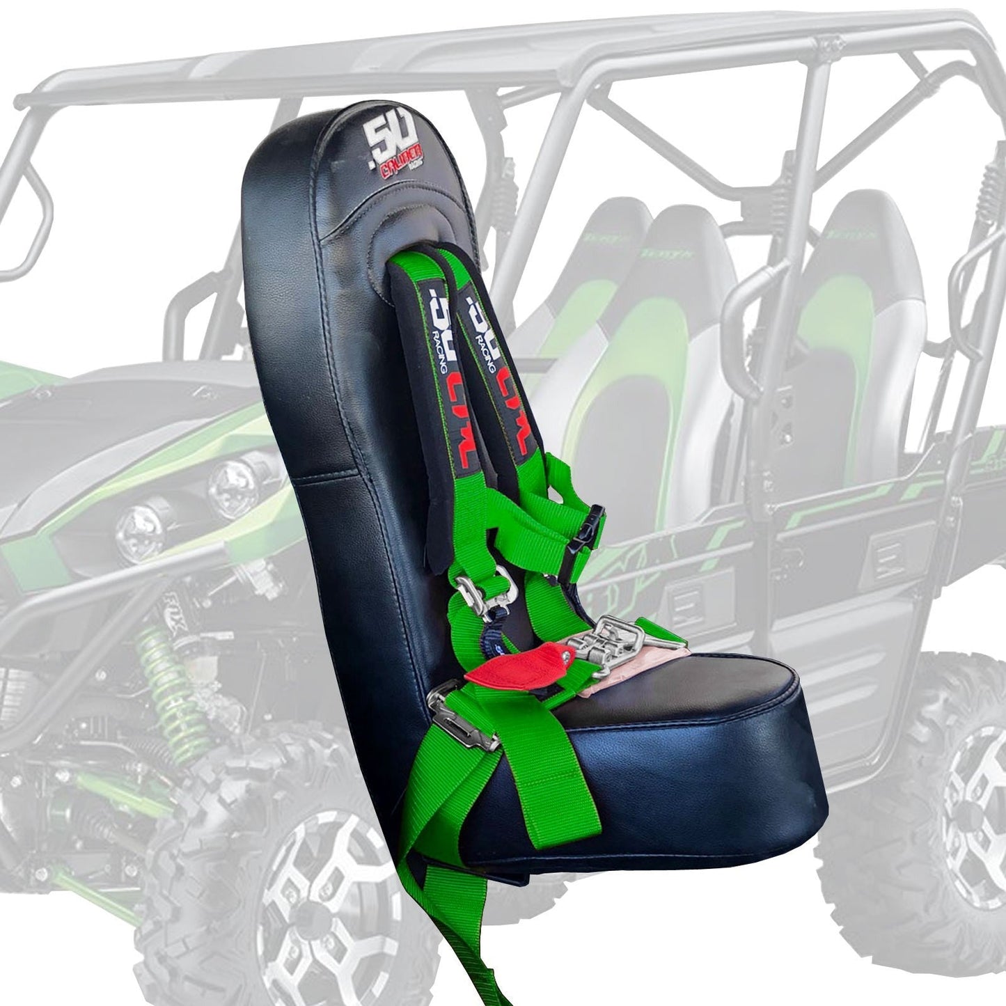 Kawasaki Teryx4 Rear Bump Seat & Safety Harness