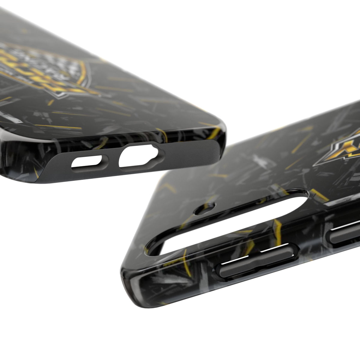 TMF Apparel - Gold Carbon Tough Phone Case