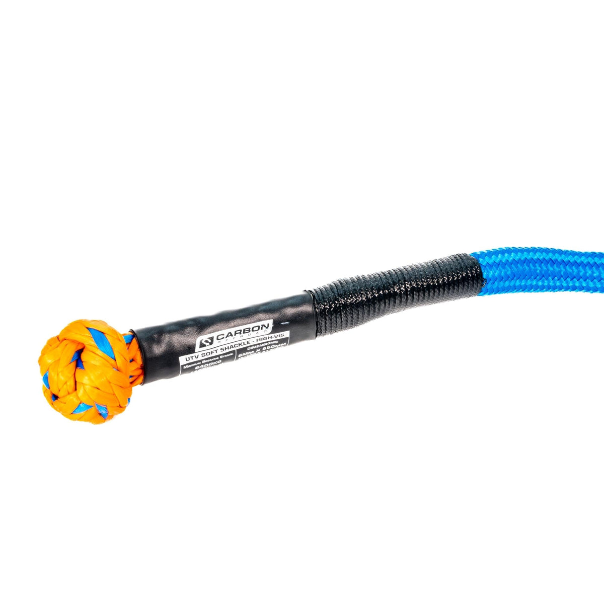 High-Vis UTV and Small Vehicle Soft Shackle