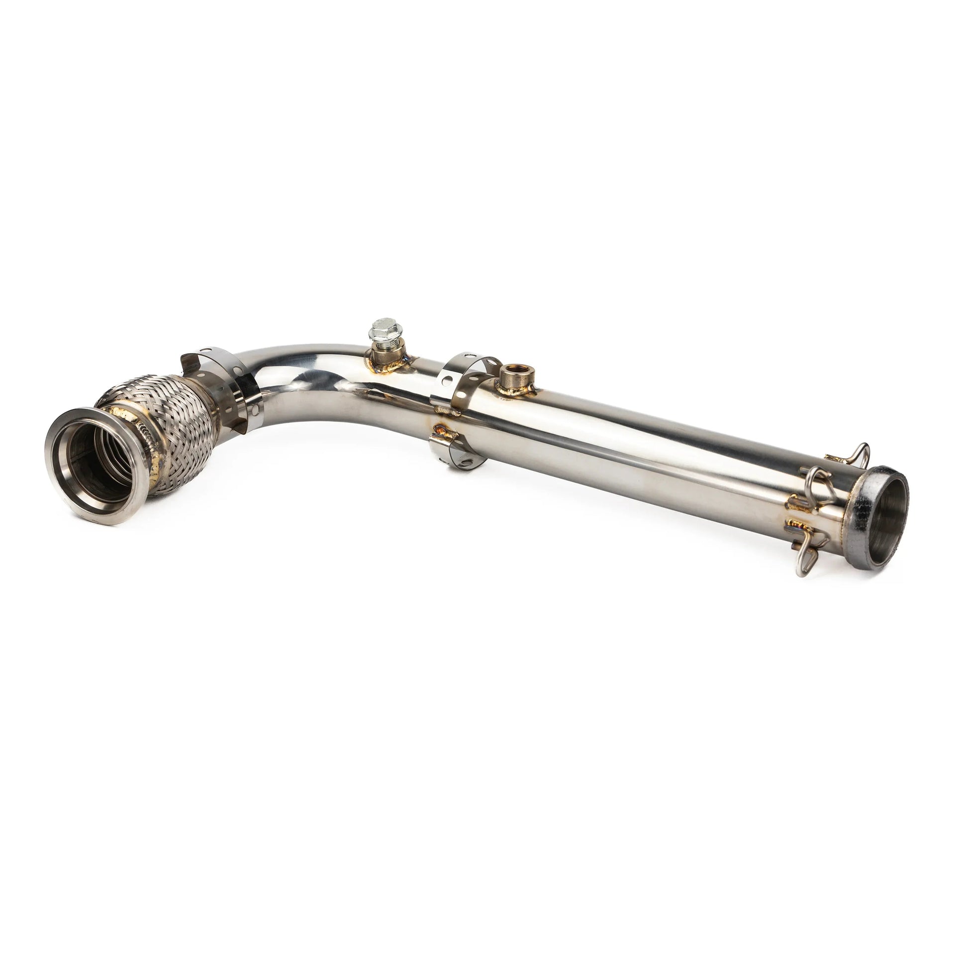 RPM Big Mouth Cat Delete Bypass Mid Race Pipe Can-Am Maverick X3 Turbo R & RR - RPM SXS
