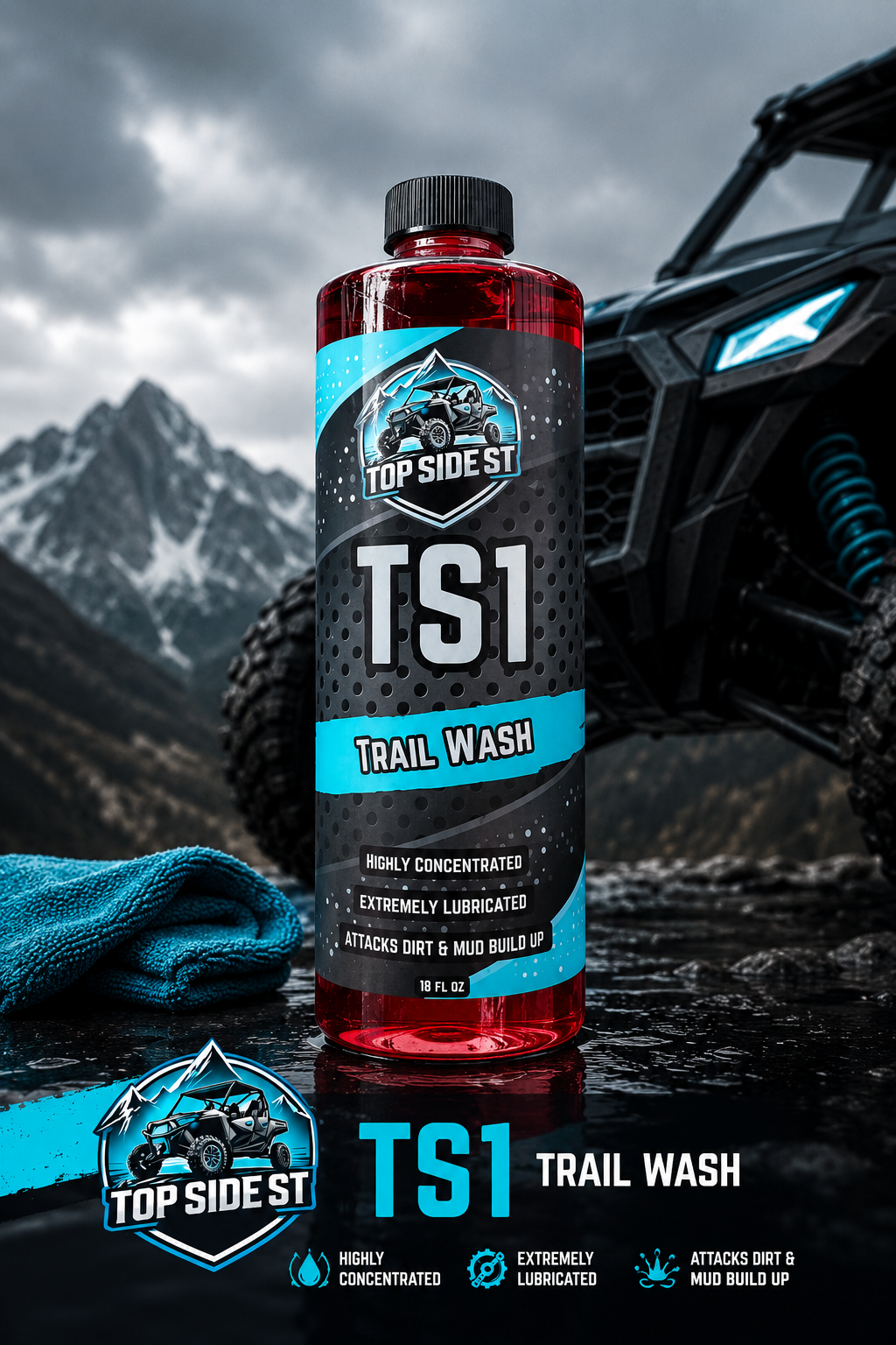 TopSideST TS1 UTV Trail Wash