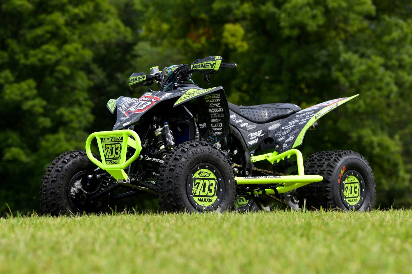 Yamaha YFZ450R/YFZ450X DC-PRO GEN III Nerf Bars W/Built in Heel Guards