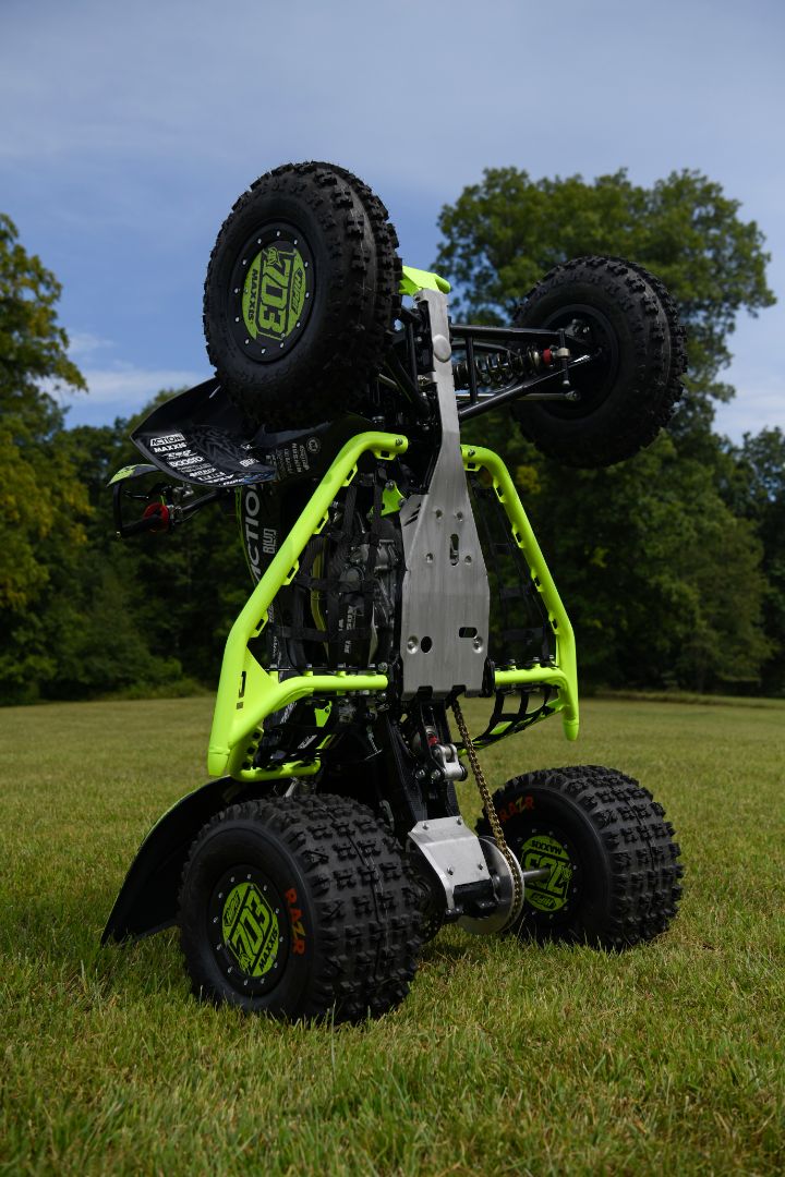 Yamaha YFZ450R/YFZ450X DC-PRO GEN III Nerf Bars W/Built in Heel Guards
