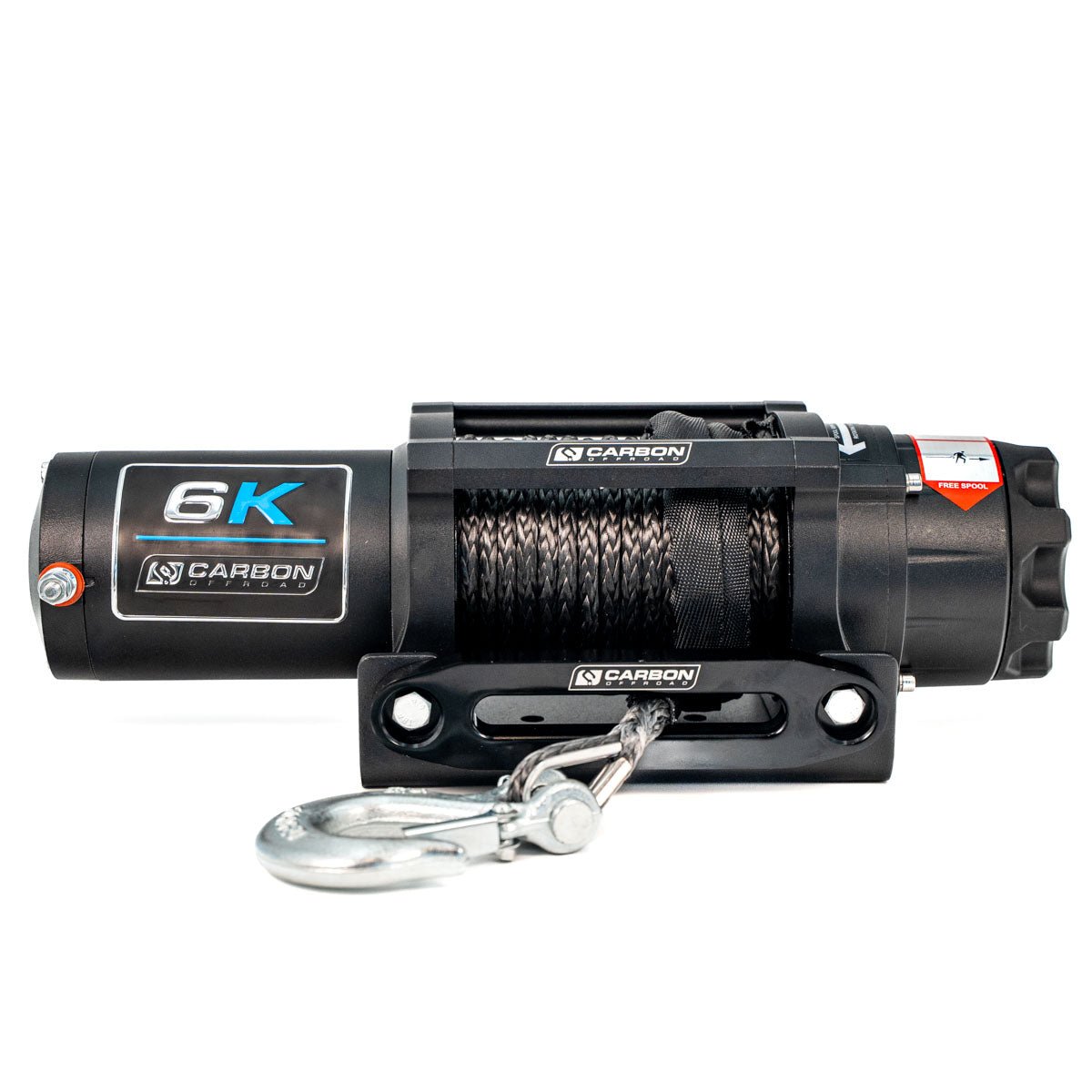 Carbon Offroad 6000lb ATV - Small 4X4 Winch
