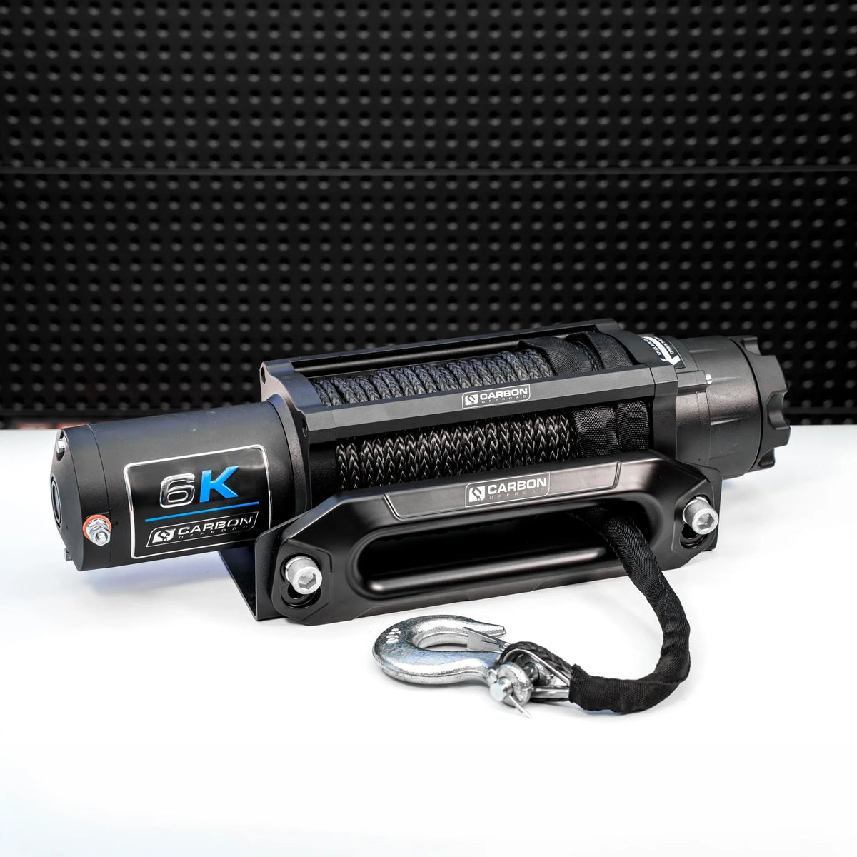 Carbon Offroad Long Drum 6000lb ATV - Small 4X4 Winch