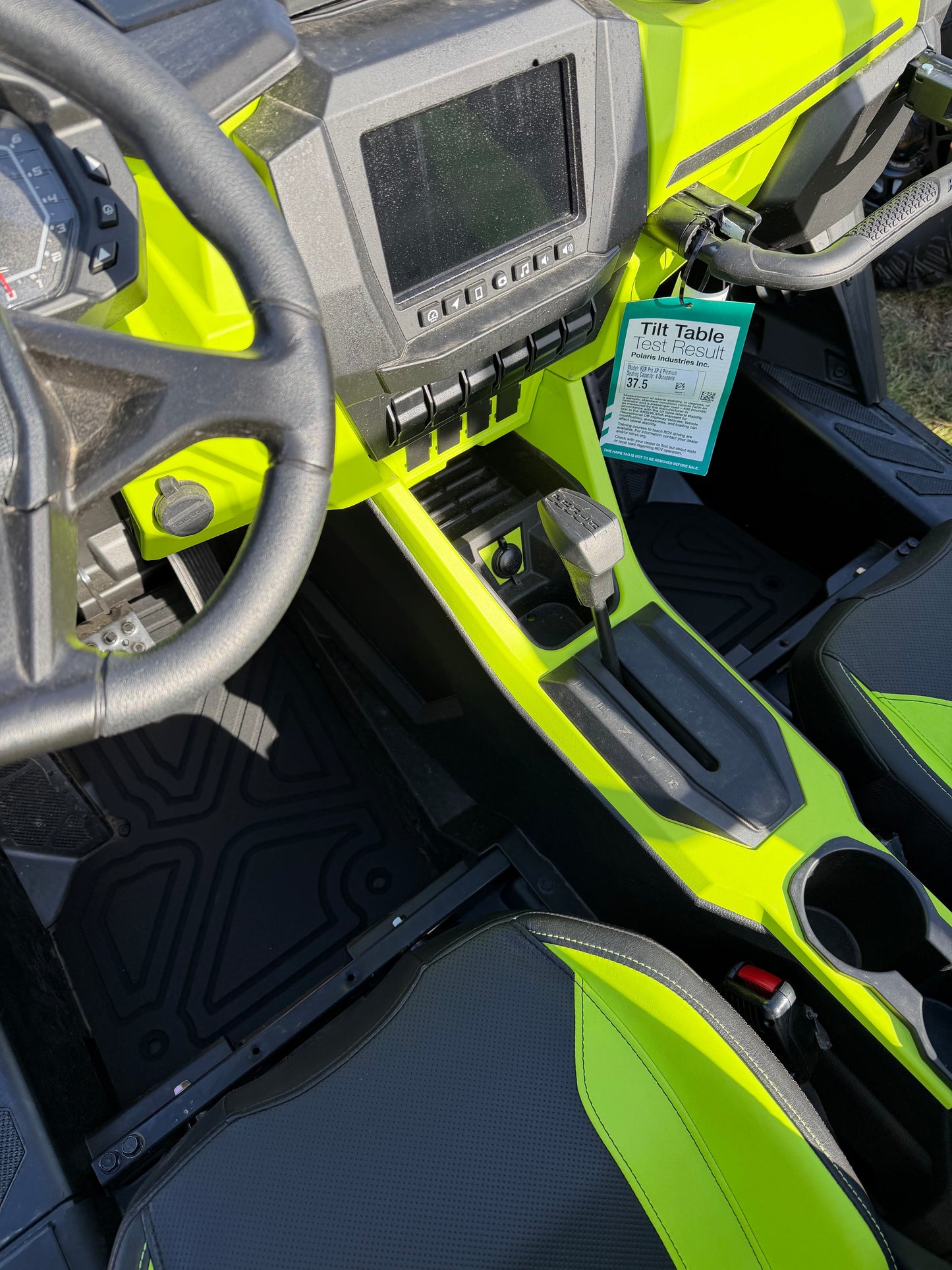 Polaris Pro XP / Pro R HD 9mm Rubber Mats (2019 - current)