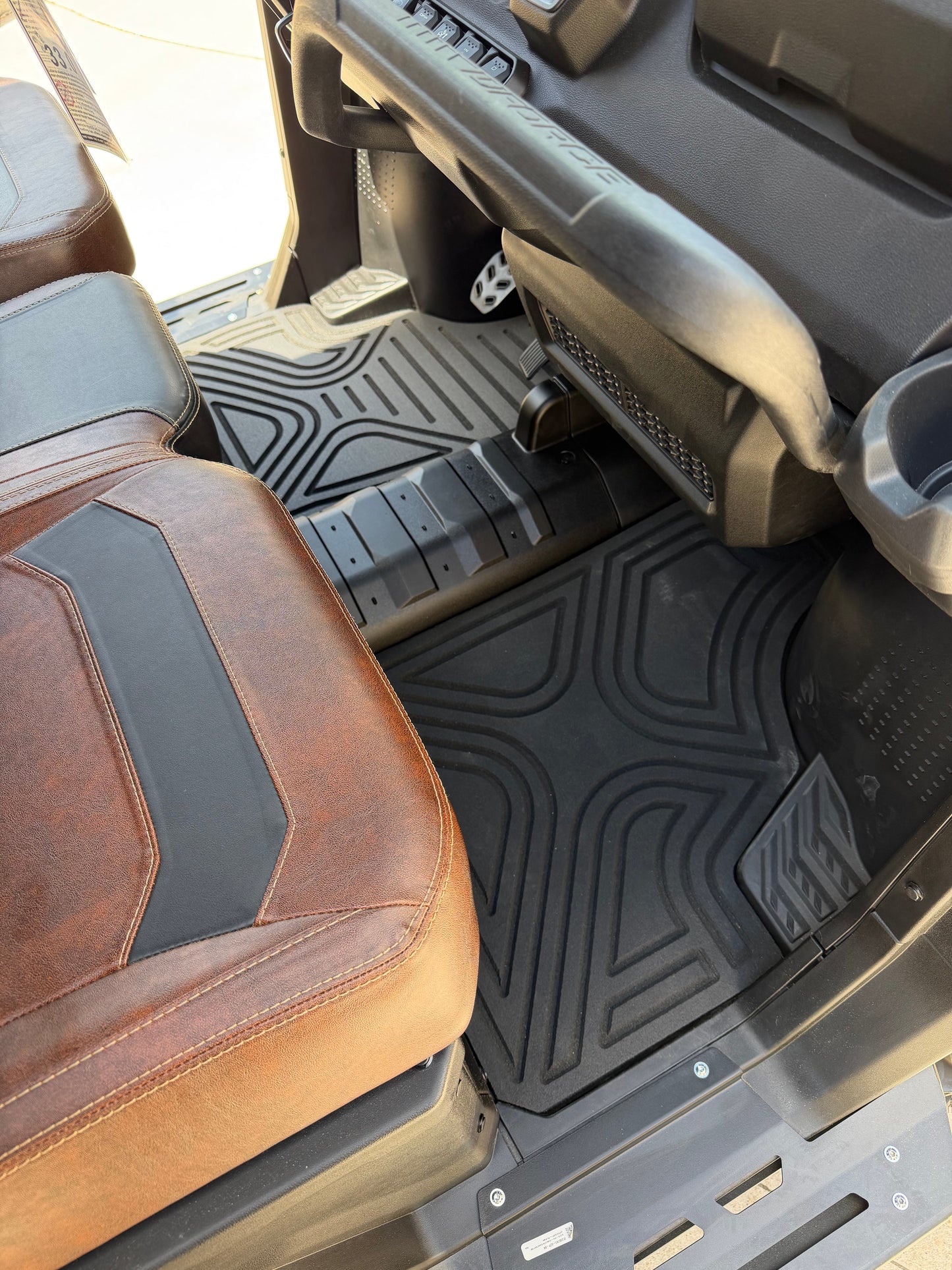 CFMOTO U10 PRO & XL Highland HD 9mm Rubber Mats (2025 - current)