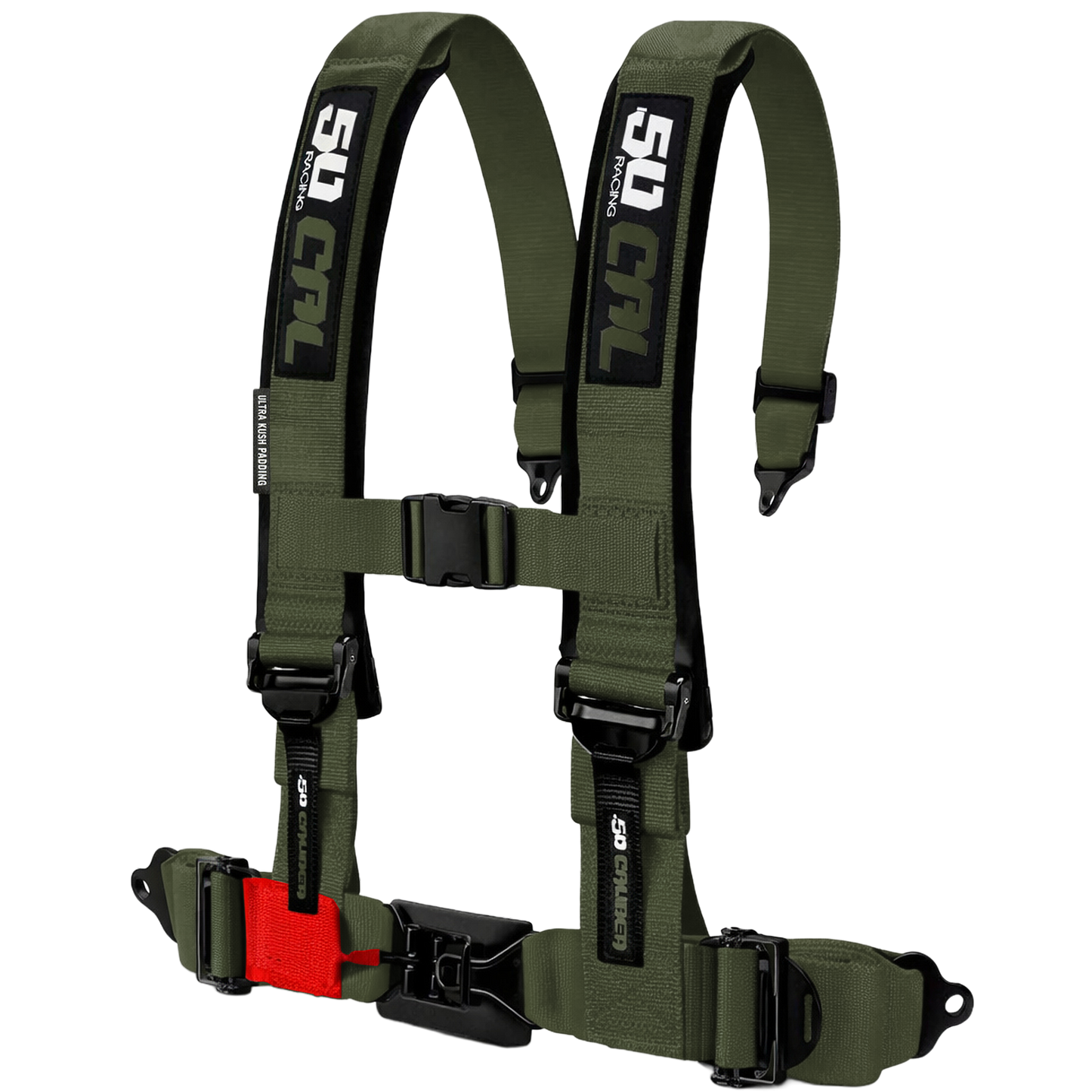 2" & 3" 4pt & 5pt Elite Series Race Latch "EZ" Adjust Harness