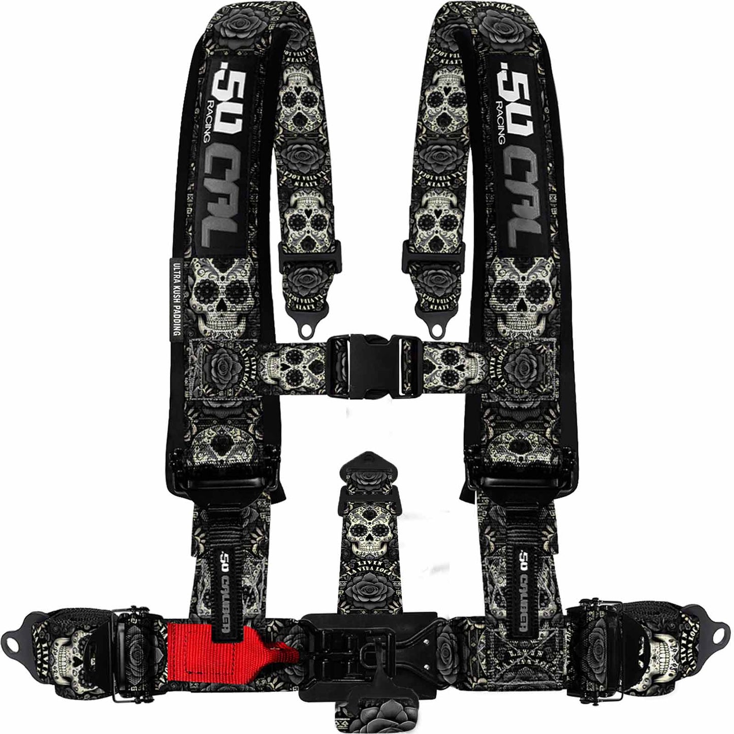 2" & 3" 4pt & 5pt Elite Series Race Latch "EZ" Adjust Harness