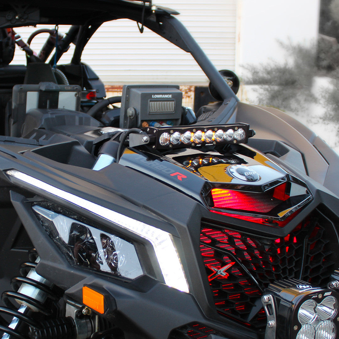 Can-Am X3 S8 10" Shock Mount Light Kit | 2017+