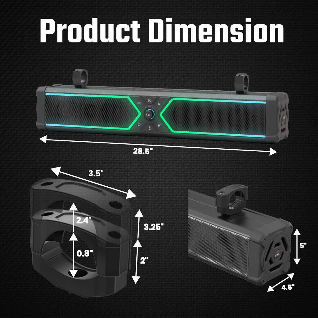 NSB + NSUB.3 Kit | ATV & Golf Cart Mounts