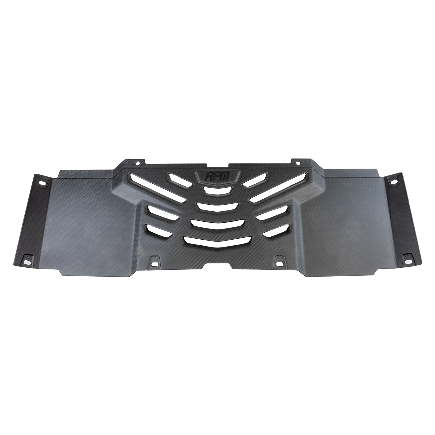 RPM Kawasaki H2 Carbon Fiber Louvered Cargo Cover Front