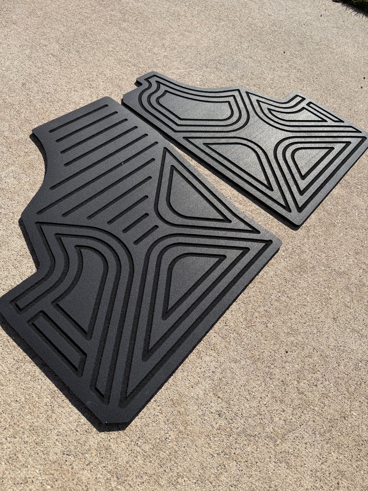 CFMOTO U10 PRO & XL Highland HD 9mm Rubber Mats (2025 - current)