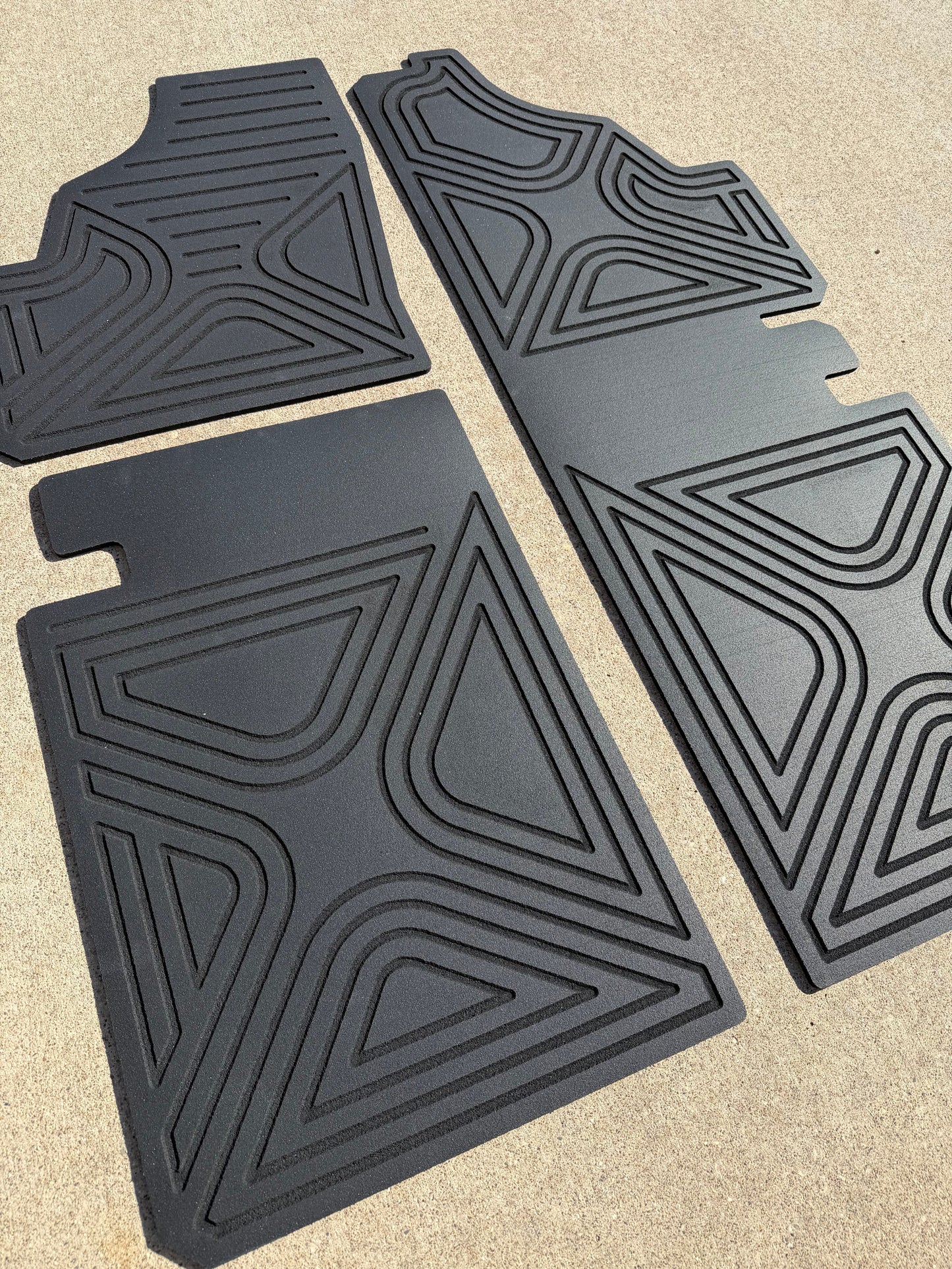 CFMOTO U10 PRO & XL Highland HD 9mm Rubber Mats (2025 - current)