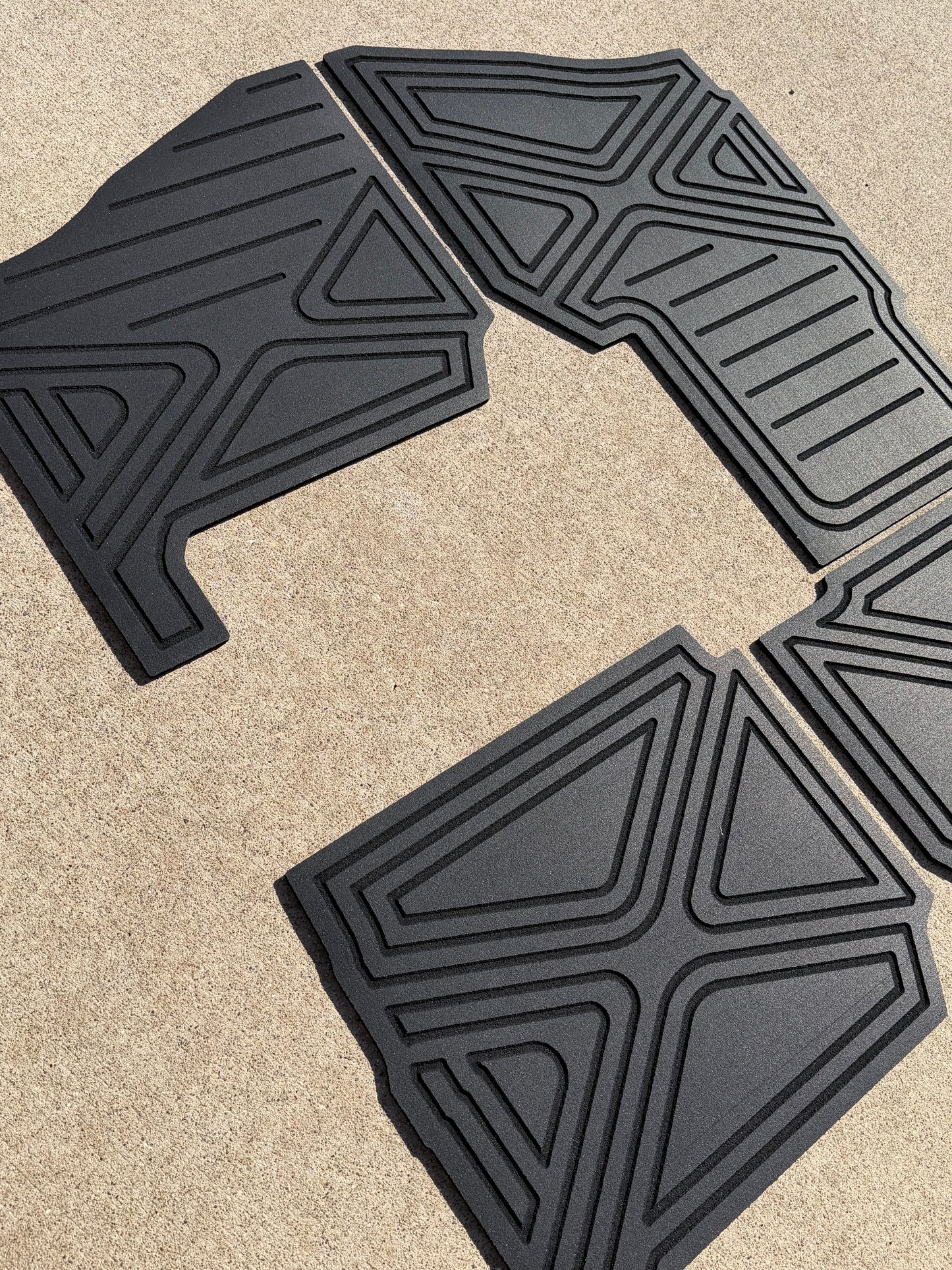 Polaris Ranger XP1000 HD 9mm Rubber Mats (2018 to current)