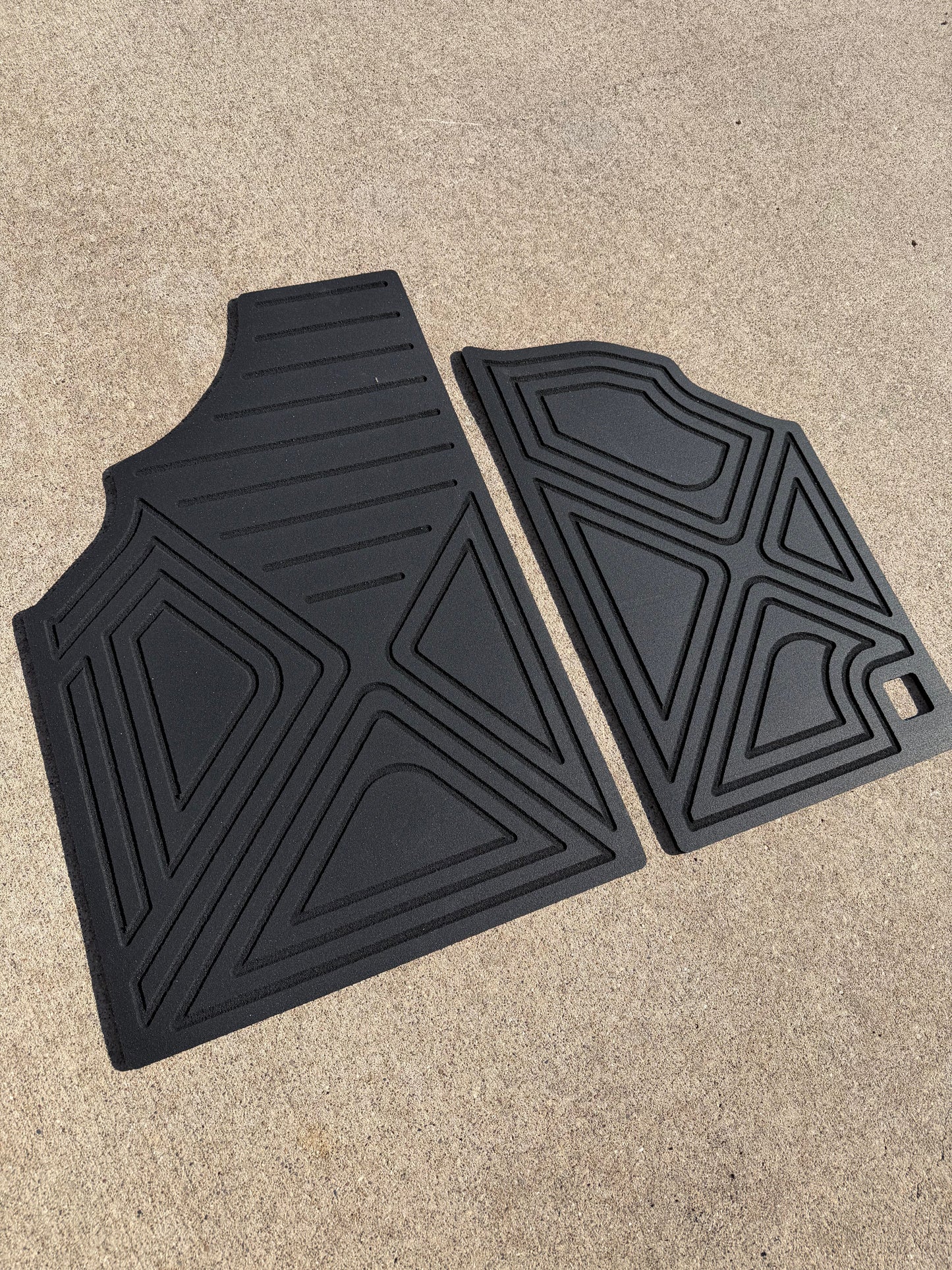 CAN-AM Defender HD10 HD 9mm Rubber Mats (2016 - current)