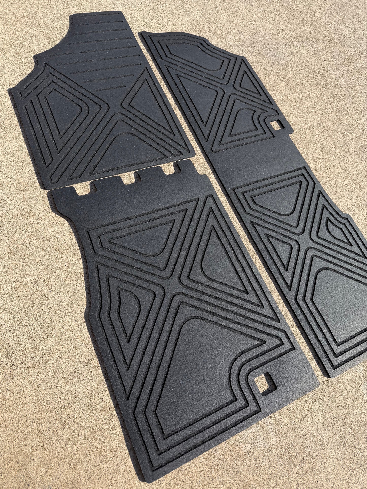 CAN-AM Defender HD10 HD 9mm Rubber Mats (2016 - current)