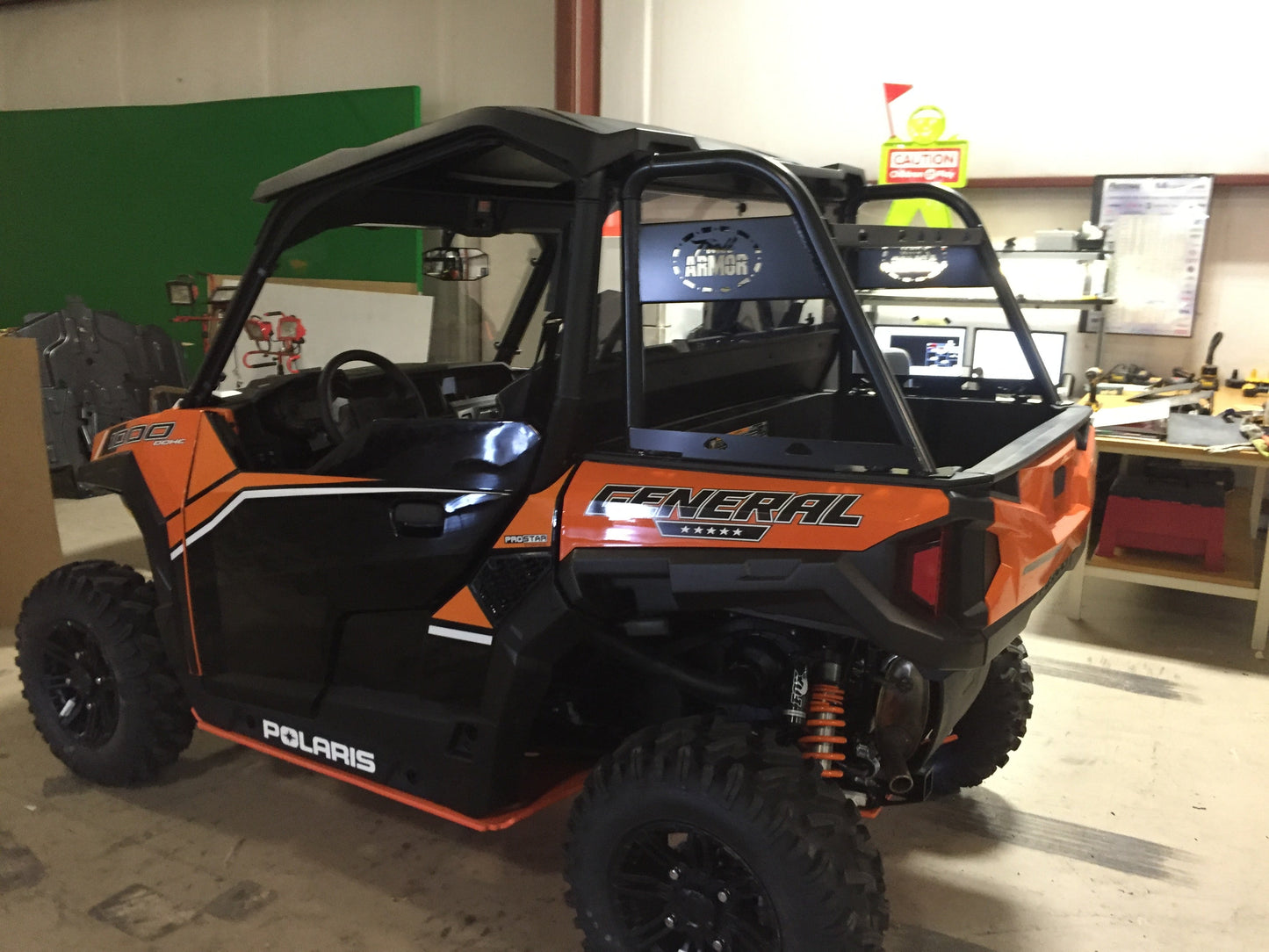 Trail Armor Rear Rack for the 2016 - 2025 Polaris General 1000, General 4 1000, General XP 1000 and General 4 XP 1000