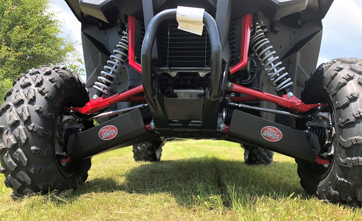 Trail Armor Honda Talon 1000X, Talon 1000X Fox Live Valve, Talon 1000X-4, Talon 1000 X-4 Fox Live Valve, Talon 1000 XS, Talon 1000 XS Fox Live Valve, Talon 1000 XS-4 and Talon 1000 XS-4 Fox Live Valve Trailing Arm Guards