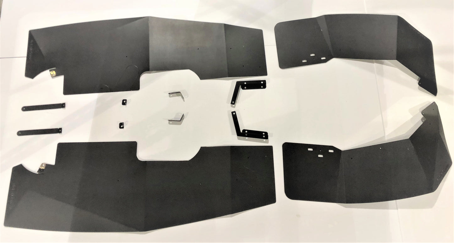Trail Armor 2019 - 2023 RZR XP 1000, RZR 4 XP 1000, 2019 - 2021 RZR XP Turbo, RZR XP 4 Turbo, RZR XP 4 Turbo S, 2018 - 2021 RZR XP Turbo S Mud Flap Fender Extensions XL