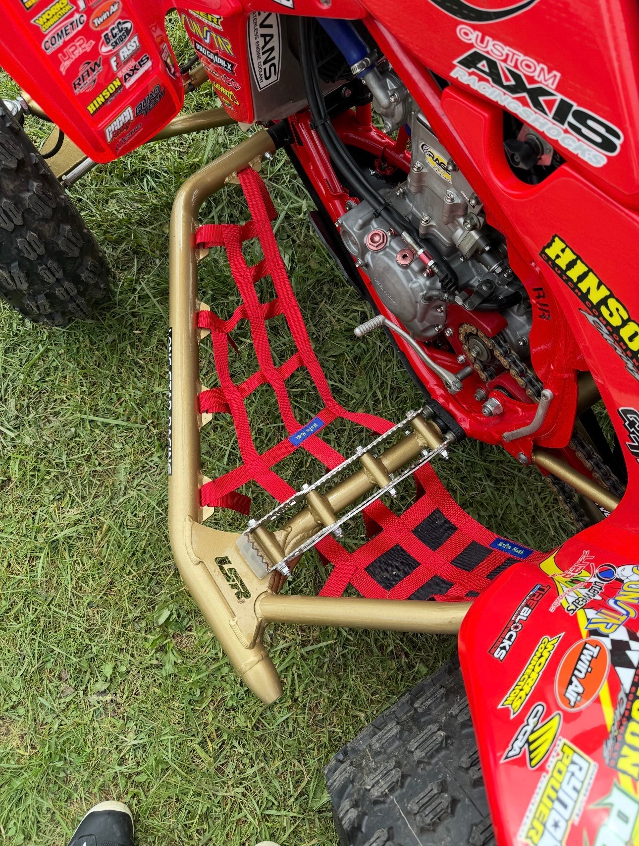 Honda TRX450R DC-PRO GEN III Nerf Bars W/Built in Heel Guards