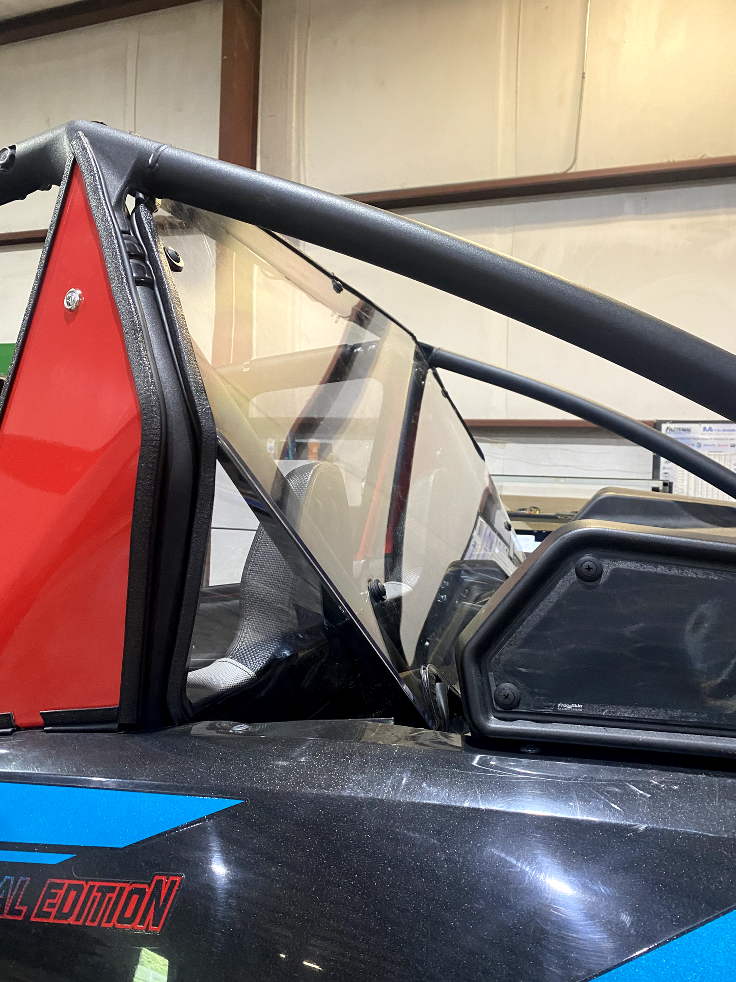 Trail Armor Kawasaki KRX 1000 (Special, Trail, eS, Blackout, Rock Editions) Rear Window Dust Shield Kit  2020 - 2026