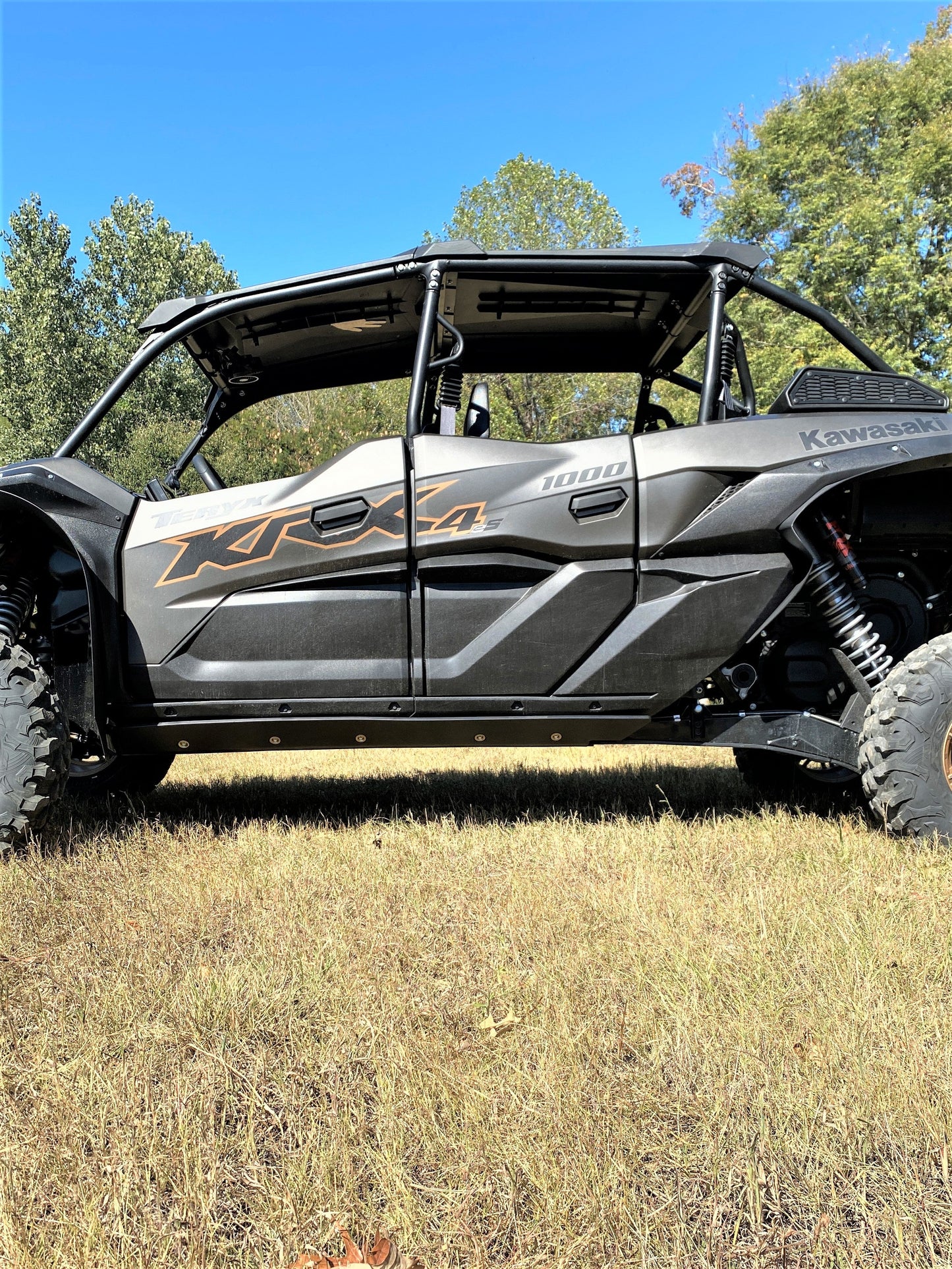 Trail Armor 2023 - 2026 Kawasaki 4 KRX 1000 (all editions) Full Skids with Integrated Side Skid Plates