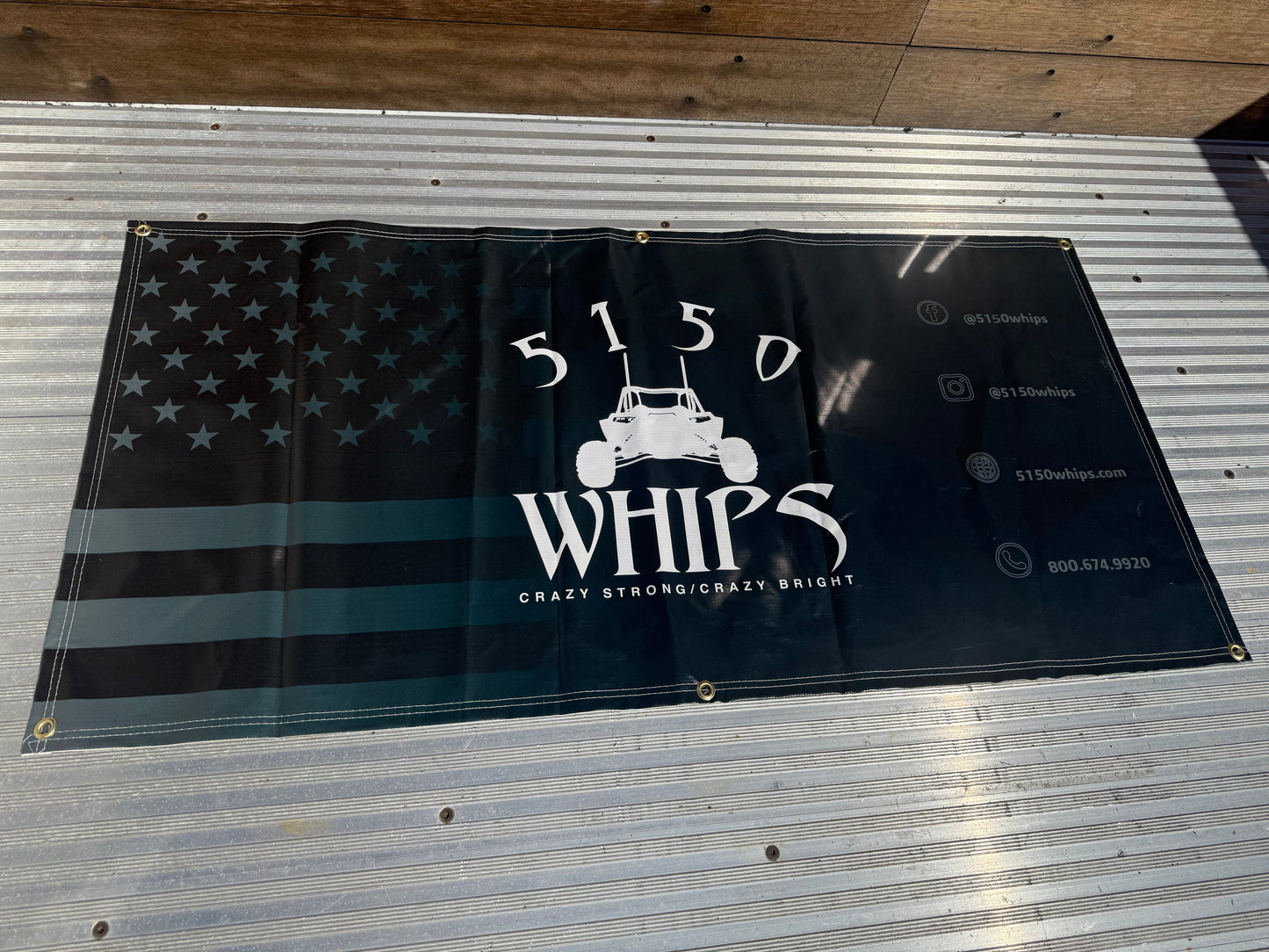 5150 Garage/Shop Banner – USA Edition