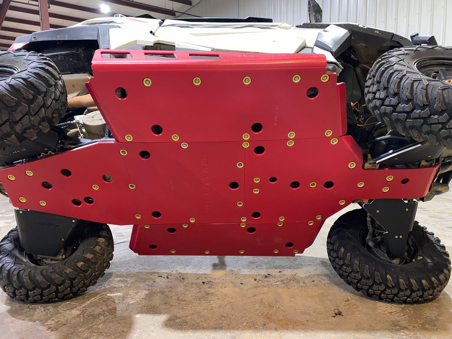 Trail Armor Polaris RZR Trail, Trail S 900 and Trail S 1000 Full Skids with Slider Nerfs or Trimmed for Polaris Kick Out Steel Rock Sliders 2021 - 2026