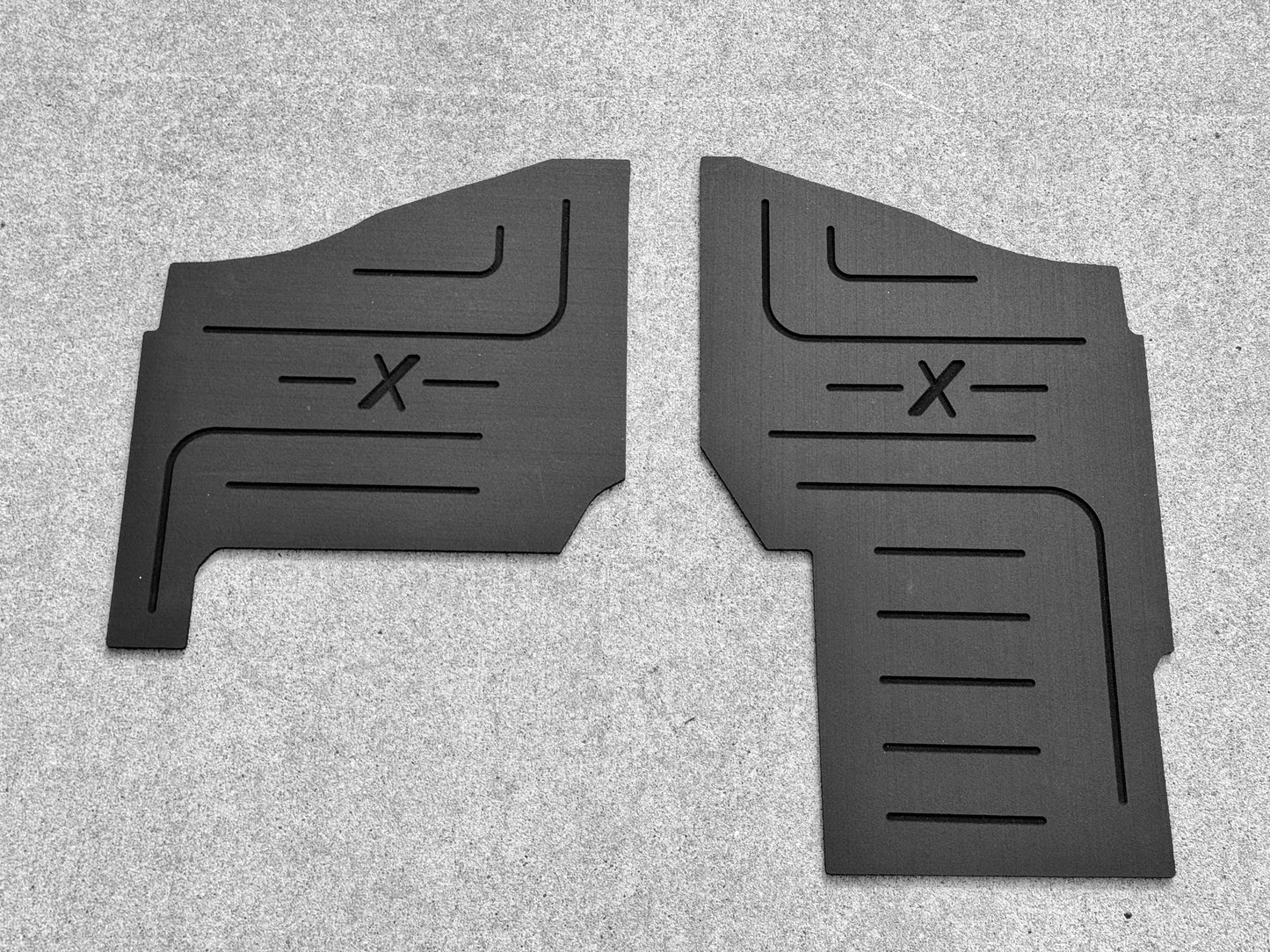Polaris Ranger XP1000 HD 9mm Rubber Mats (2018 to current)