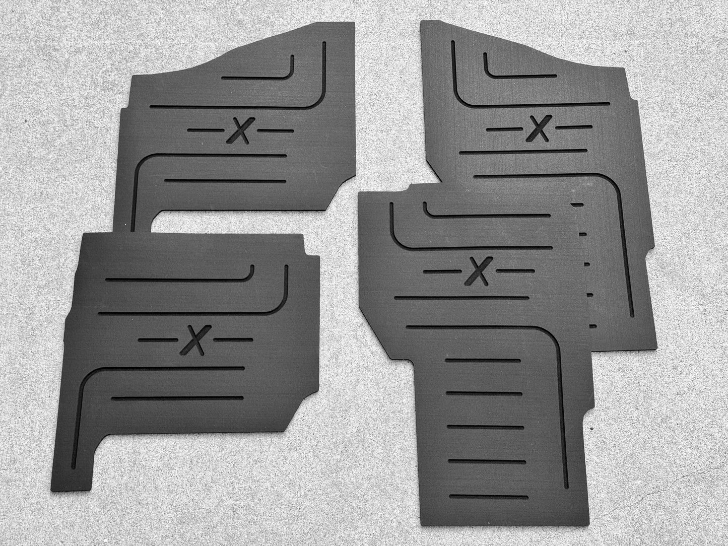 Polaris Ranger XP1000 HD 9mm Rubber Mats (2018 to current)