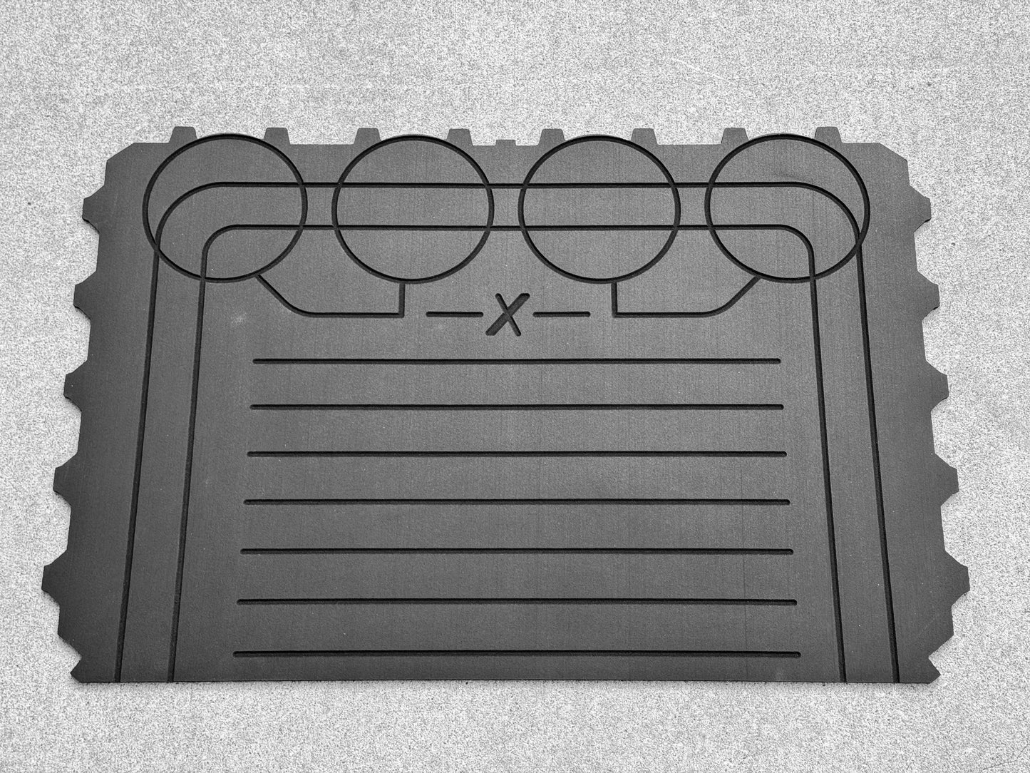 Polaris Ranger XP1000 HD 9mm Rubber Mats (2018 to current)