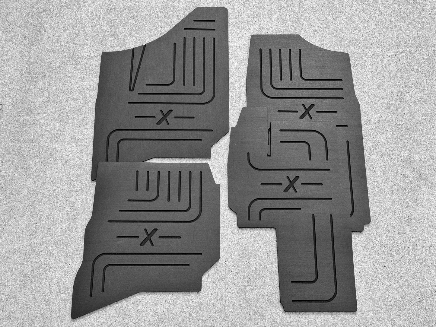 Polaris Ranger 1500XD HD 9mm Rubber Mats (2024 - Current)