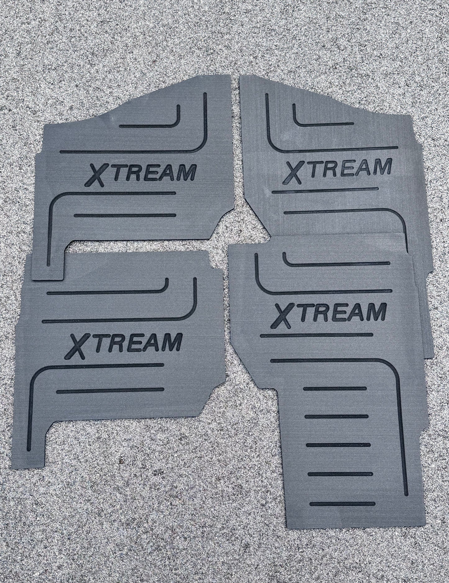 Polaris Ranger XP1000 HD 9mm Rubber Mats (2018 to current)