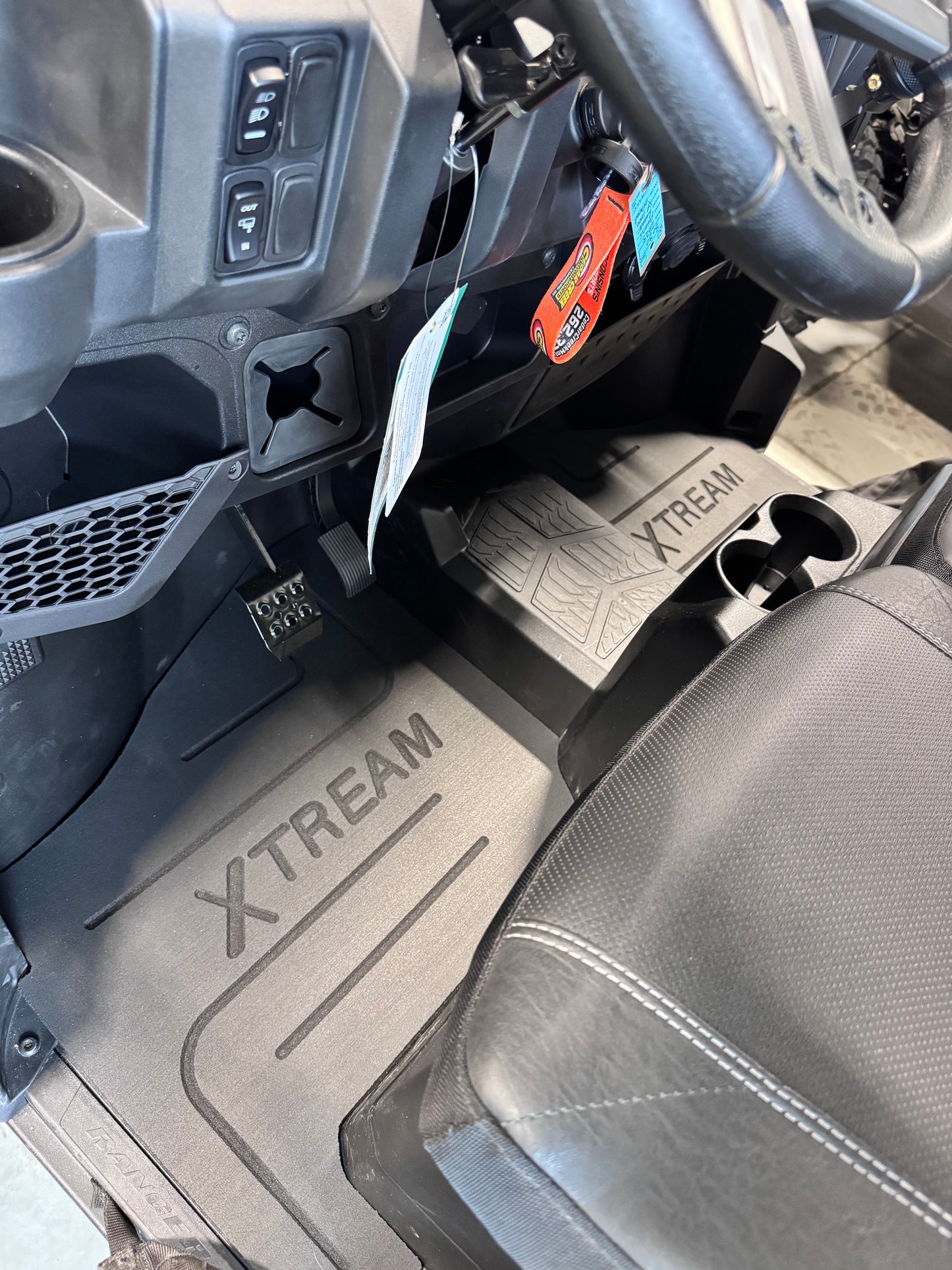 Polaris Ranger XP1000 HD 9mm Rubber Mats (2018 to current)